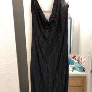 Versus by Versace formal long dress in black. Size 28/42